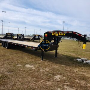2024 BIG TEX 33′ GOOSENECK TRAILER 12 TON 22GN-28+5 MEGA RAMPS